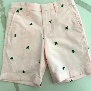 Crewcuts pink turtle shorts